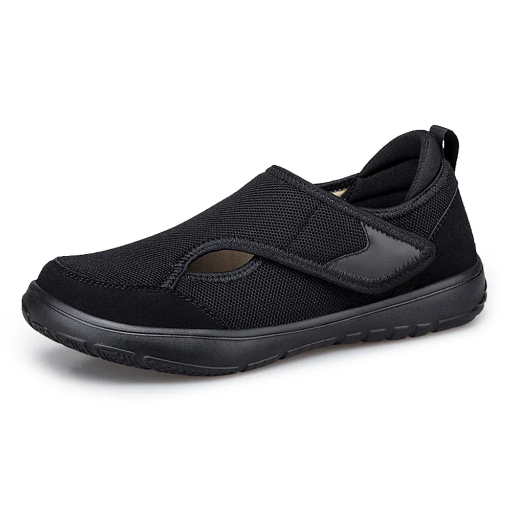 Instap orthopedische diabetische schoenen voor brede, gezwollen voeten - Unisex