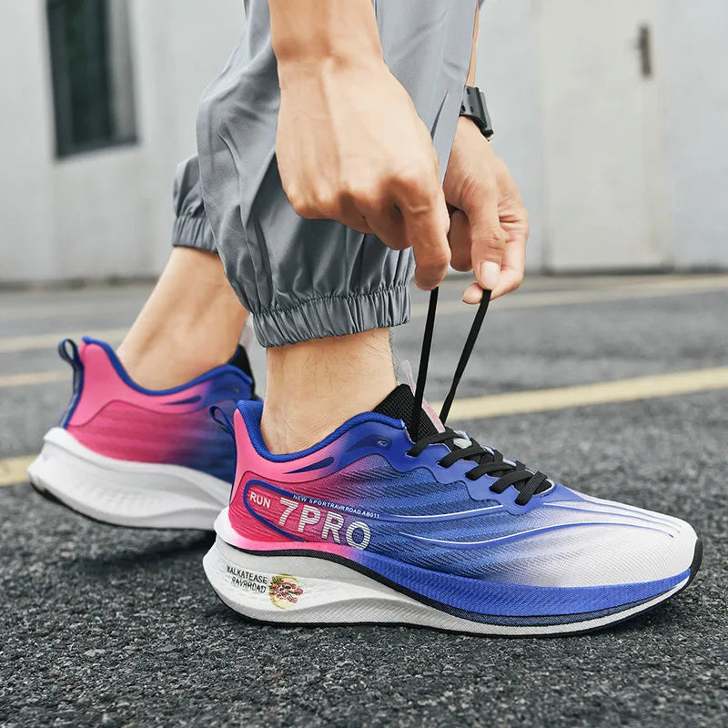 Zomerschoenen Heren – Ademend Mesh Hardloopschoenen met Antislip Zool