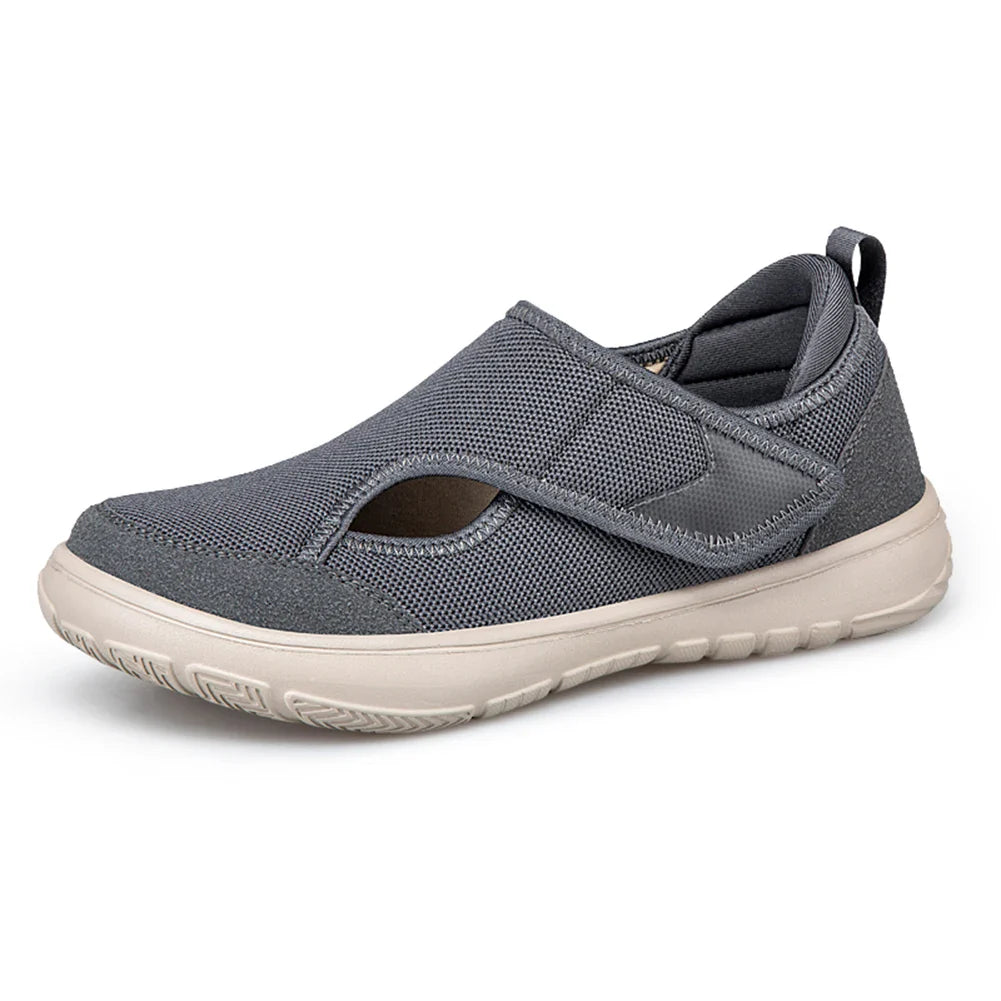 Instap orthopedische diabetische schoenen voor brede, gezwollen voeten - Unisex