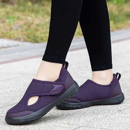 Instap orthopedische diabetische schoenen voor brede, gezwollen voeten - Unisex